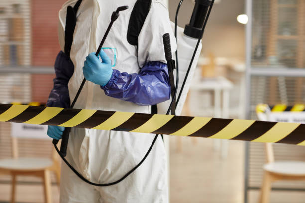 Professional Biohazard Cleanup technician working in Cicero, IL